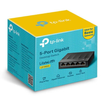 TP-LINK 5-Port Gigabit Light Wave Unmanaged Desktop Switch