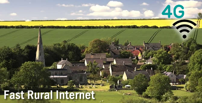 Rural 4G Internet Setup and Installation