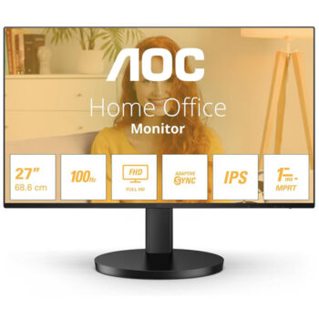 AOC 27" 100Hz Monitor IPS Spk