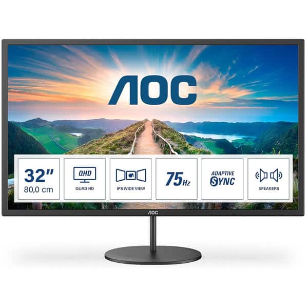 AOC 31.5" 75Hz Monitor IPS