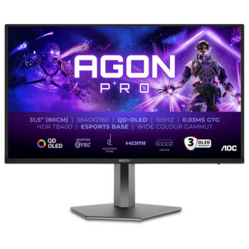 AOC 31.5 165Hz G Monitor QD-OLED QHD