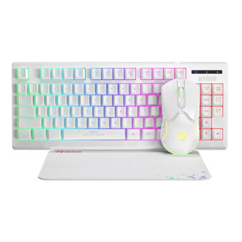 Marvo Scorpion CM310 Loot 30 3 in 1 RGB White