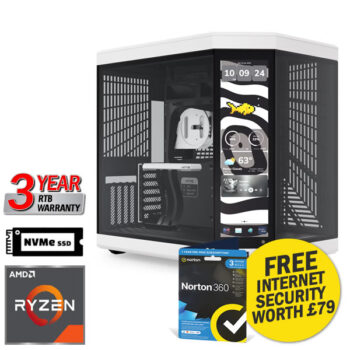 Obsidian ICE Gaming PC Ryzen 7 64GB 2TB RTX 5080