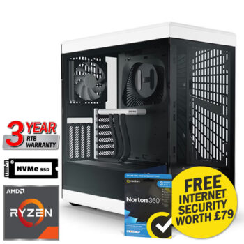 Obsidian Dark Gaming PC Ryzen 5 9600X 32GB 1TB RTX5070