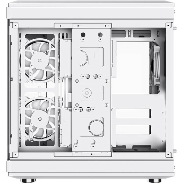 Gamemax Hype White Gaming Case - Image 2