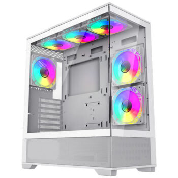 Gamemax Vista White Gaming Case