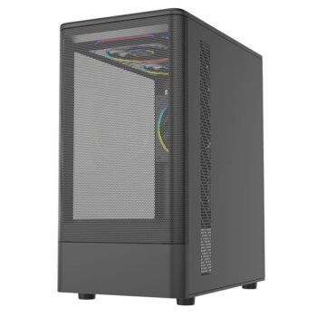 Alternative view of CiT F3 Black Gaming Case