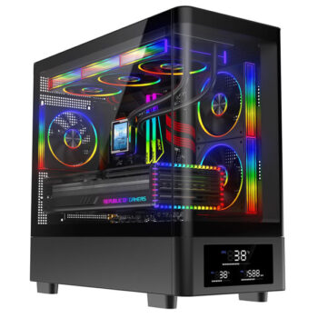 Powercool Gravity Black Gaming Case