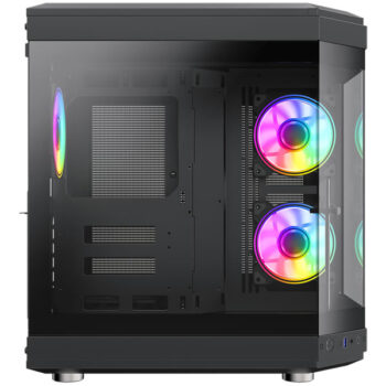 Alternative view of Gamemax Hype Black Gaming Case