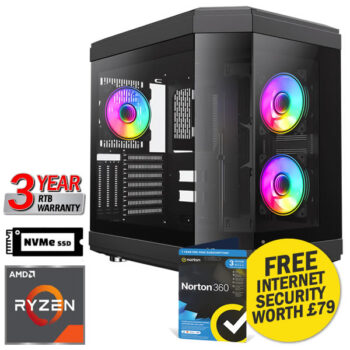Hype Gaming PC Ryzen 7 32GB 2TB RTX 5070