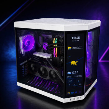 Alternative view of Obsidian Gaming PC Ryzen 7 32GB 2TB RTX 5080