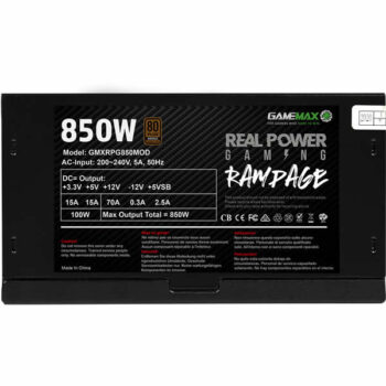 GameMax 850w Rampage 80 PLUS Bronze - Image 4